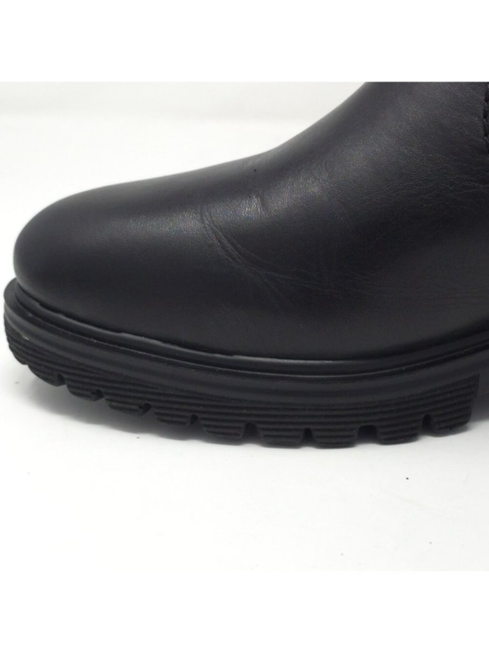 Rockport Black Leather Ankle Booties with Side Zip 9.5M - Picture 9 of 14